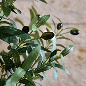 Yapay Zeytin Ağacı Lüx 180cm Doğal Gövdeli Gerçek Görünümlü Yapay Ağaç