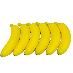Yapay Muz 6lı Paket Aşırı Doğal 1. Kalite Yapay Meyve