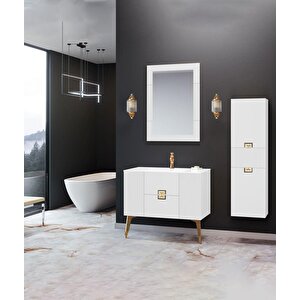 Adria 100 Cm Dublin Banyo Dolabı Takımı