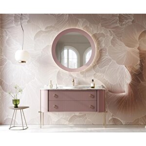 Felice 140 Cm Pudra Lake Banyo Dolabı Takımı