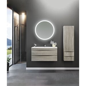 Vento 100 Cm, Dublin, Banyo Dolabı Takımı (dokunmatik Sensörlü Ayna)