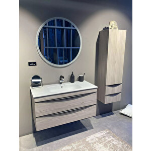 Vento 100 Cm, Dublin, Banyo Dolabı Takımı (dokunmatik Sensörlü Ayna)