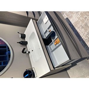 Orka Vento 100 Cm, Dublin, Banyo Dolabı Takımı (dokunmatik Sensörlü Ayna)