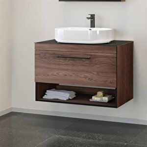 Orka Knidos 90 Cm Navaro Banyo Dolabı Takımı