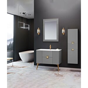 Adria 100 Cm Dublin Banyo Dolabı Takımı