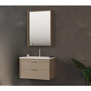 Clay 100 Cm Sahra Çekmeceli Banyo Dolabı Takımı