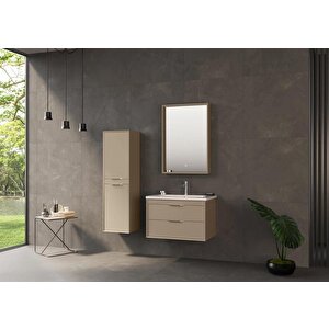 Clay 100 Cm Sahra Çekmeceli Banyo Dolabı Takımı
