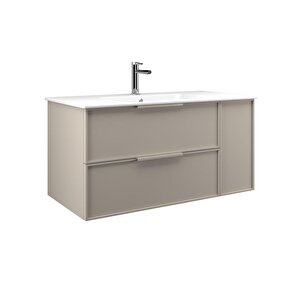 Solid 120 Cm Kaşmir Banyo Dolabı Takımı