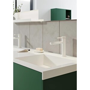 Orka Milano 140 Cm Mat Yeşil Banyo Dolabı Takımı