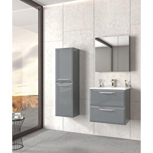 Nuvola 65 Cm Kaşmir Banyo Dolabı Takımı