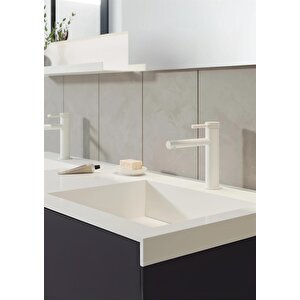Milano 140 Cm Mat Antrasit Banyo Dolabı Takımı