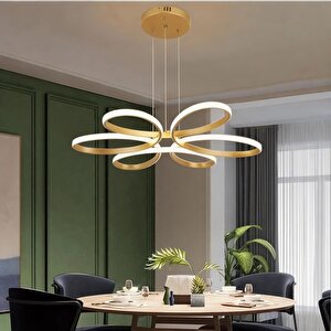 Eskitme Sarkık Günışığı Ledli Avize