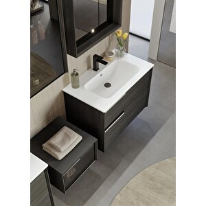 Noventa 80 Cm Cabana Banyo Dolabı Takımı