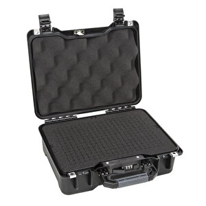 Mtc 200c Siyah - Yumurta Sünger + Kare Lazer Kesim Süngerli Tough Case Pro Takim Çantasi