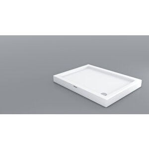 Shower 80x110 Dikdörtgen Monoblok Duş Teknesi