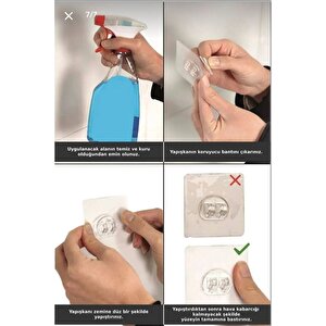 Siyah Yapışkanlı Banyo Rafı Mutfak Rafı Çok Amaçlı Askılı Düzenleyici Organizer Paslanmaz Şampuanlık