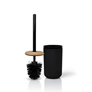 Okyanus Home Linea Due Siyah Wc Fırçalık