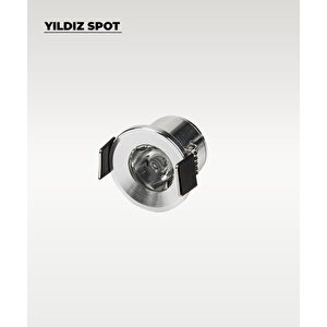 1w Krom Kasa Yıldız Spot Gün Işığı