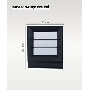 E27 Duylu Bahçe Feneri – Ip65 Su Geçirmez – 220v Dış Mekan Aydınlatma