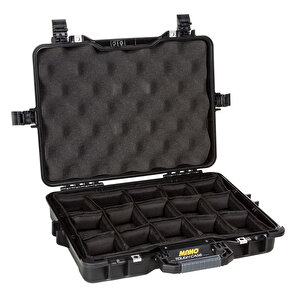Mtc 300p Siyah - Yumurta Sünger + Bez Bölmeli Tough Case Pro Takım Çantası