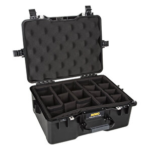 Mtc 360p Siyah - Yumurta Sünger + Bez Bölmeli Tough Case Pro Takım Çantası