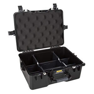 Mtc 360pl Siyah - Yumurta Sünger + Plastik Bölmeli Tough Case Pro Takım Çantası