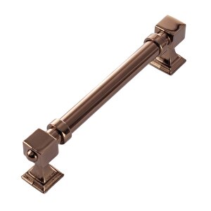 Zümra Bronz 128 Mm  Kulp Lüks Country Mutfak Mobilya Dolap Çekmece Kulpu 128 mm