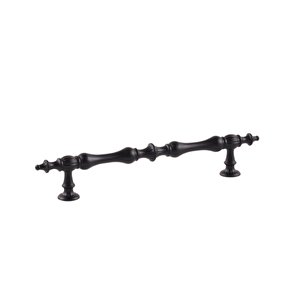 Hilal Siyah 128 Mm  Kulp Lüks Country Mutfak Mobilya Dolap Çekmece Kulpu 128 mm