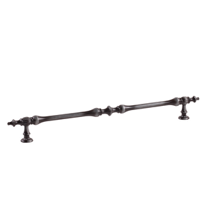 Hilal Antik Gümüş 224 Mm  Kulp Lüks Country Mutfak Mobilya Dolap Çekmece Kulpu 224 mm