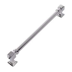 Zümra Krom 224 Mm  Kulp Lüks Country Mutfak Mobilya Dolap Çekmece Kulpu 224 mm