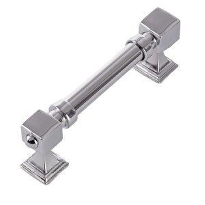 Zümra Krom 96 Mm  Kulp Lüks Country Mutfak Mobilya Dolap Çekmece Kulpu 96 mm