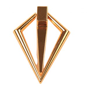 Triangle Altın 32 Mm  Kulp Lüks Country Mutfak Mobilya Dolap Çekmece Kulpu Altın