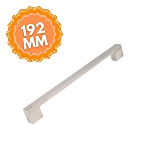 Alüminyum Köprü İnox 192 Mm  Kulp Lüks Country Mutfak Mobilya Dolap Çekmece Kulpu 192 mm