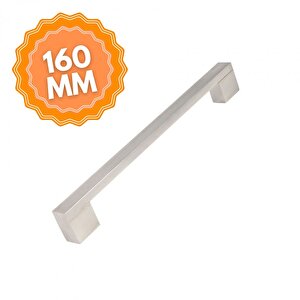 Alüminyum Köprü İnox 160 Mm  Kulp Lüks Country Mutfak Mobilya Dolap Çekmece Kulpu 160 mm