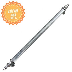 Elif Krom 320 Mm  Kulp Lüks Country Mutfak Mobilya Dolap Çekmece Kulpu 320 mm