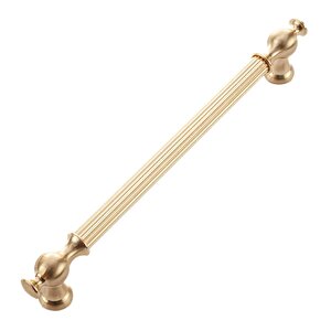 Begüm Mat Altın 224 Mm  Kulp Lüks Country Mutfak Mobilya Dolap Çekmece Kulpu 224 mm
