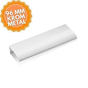 Lidya Krom 96 Mm  Kulp Lüks Country Mutfak Mobilya Dolap Çekmece Kulpu 96 mm