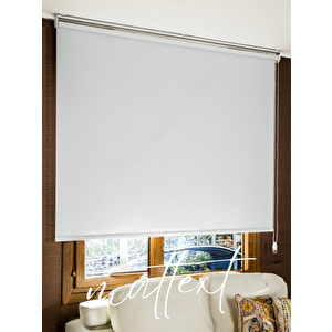Beyaz Blakout (karartma) Stor Perde 70x200 cm