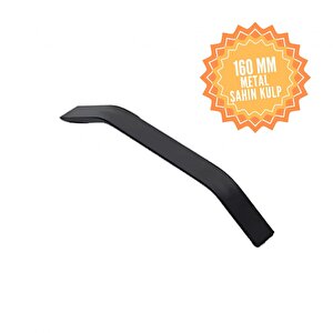 Şahin Siyah 160 Mm  Kulp Lüks Country Mutfak Mobilya Dolap Çekmece Kulpu 160 mm
