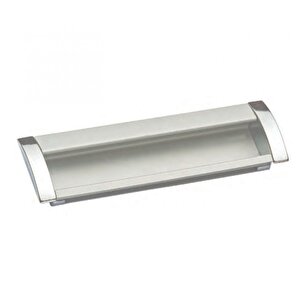 Gömme Mat Krom 160 Mm  Kulp Lüks Country Mutfak Mobilya Dolap Çekmece Kulpu 160 mm