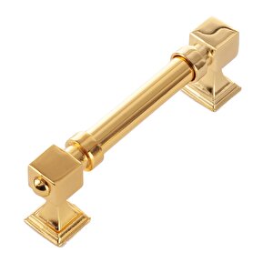 Zümra Altın 96 Mm  Kulp Lüks Country Mutfak Mobilya Dolap Çekmece Kulpu 96 mm