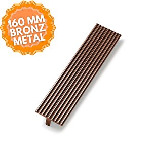 Tema Bronz 160 Mm  Kulp Lüks Country Mutfak Mobilya Dolap Çekmece Kulpu 160 mm