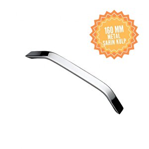 Şahin Krom 160 Mm  Kulp Lüks Country Mutfak Mobilya Dolap Çekmece Kulpu
