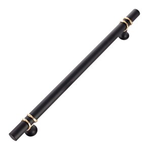 Esin Siyah 192 Mm  Kulp Lüks Country Mutfak Mobilya Dolap Çekmece Kulpu 192 mm