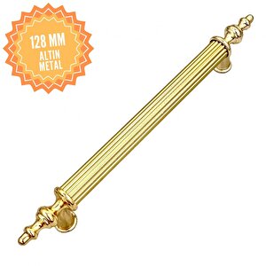 Elif Altın 128 Mm  Kulp Lüks Country Mutfak Mobilya Dolap Çekmece Kulpu 128 mm