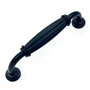 Kardelen Siyah 96 Mm  Kulp Lüks Country Mutfak Mobilya Dolap Çekmece Kulpu 96 mm