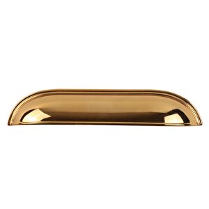 Midye Altın 128 Mm  Kulp Lüks Country Mutfak Mobilya Dolap Çekmece Kulpu 128 mm