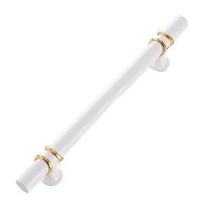 Esin Beyaz 128 Mm  Kulp Lüks Country Mutfak Mobilya Dolap Çekmece Kulpu 128 mm
