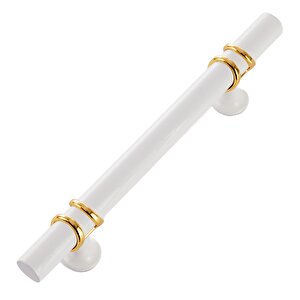 Esin Beyaz 96 Mm  Kulp Lüks Country Mutfak Mobilya Dolap Çekmece Kulpu 96 mm