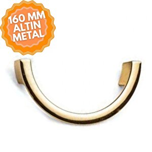 Ay C Altın 160 Mm  Kulp Lüks Country Mutfak Mobilya Dolap Çekmece Kulpu Altın